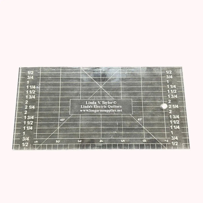 Quilt Ruler Template 4" x 8"