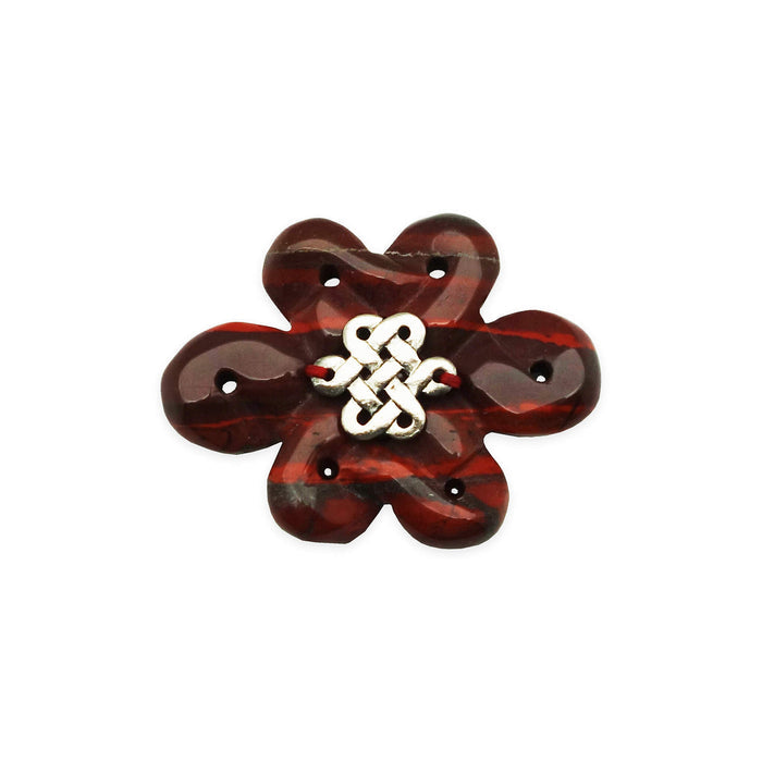 Red Jasper Mystic Knot (L) - FIRE Element
