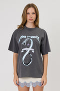 Remain Viper Tee - Black Hyde Boutique