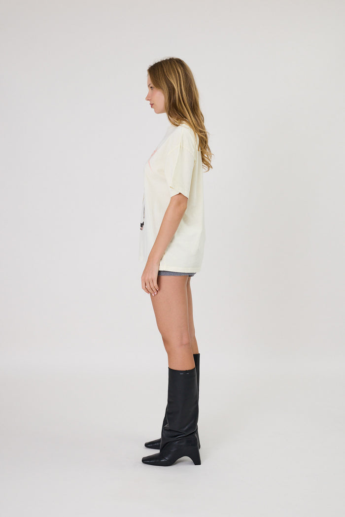 Remain Viper Tee - Ivory Hyde Boutique