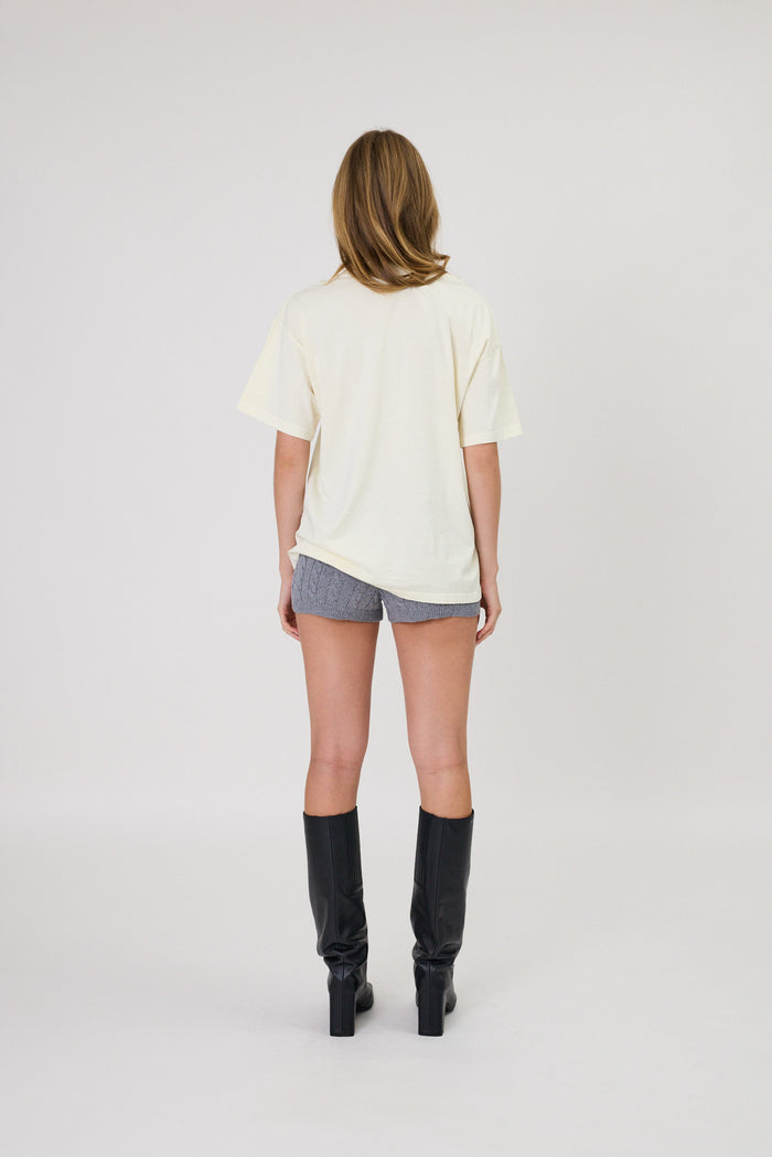 Remain Viper Tee - Ivory Hyde Boutique