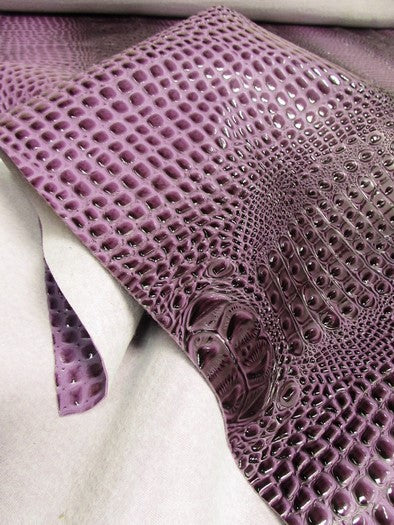 Reptile Yellow Florida Gator 3D Embossed Vinyl Fabric