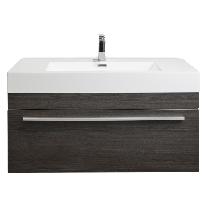 VANITY: The versatile design of the Rhythm vanity brings a modern sensibility to the bath.