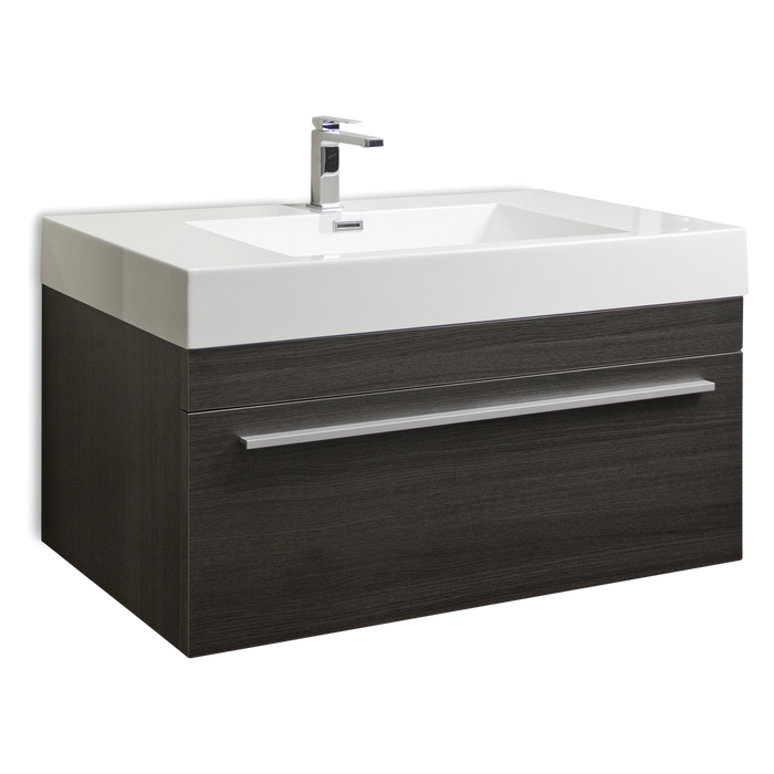 VANITY: The versatile design of the Rhythm vanity brings a modern sensibility to the bath.