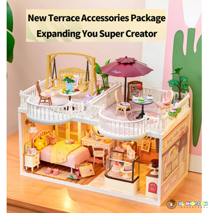 Rolife Super Creator Extension Kit - Chic Cafe Terrace 76 Pce