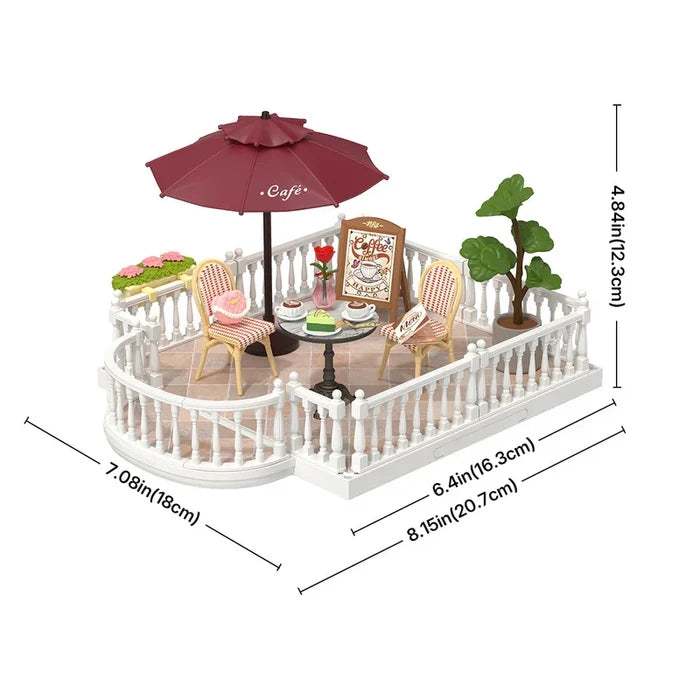 Rolife Super Creator Extension Kit - Chic Cafe Terrace 76 Pce