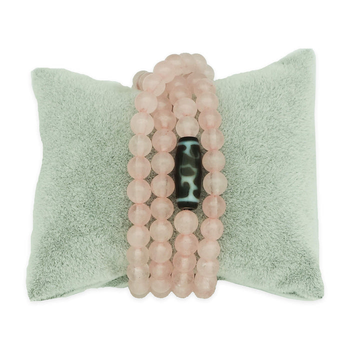Romantic Aura Bracelet (Mini Lotus Dzi)
