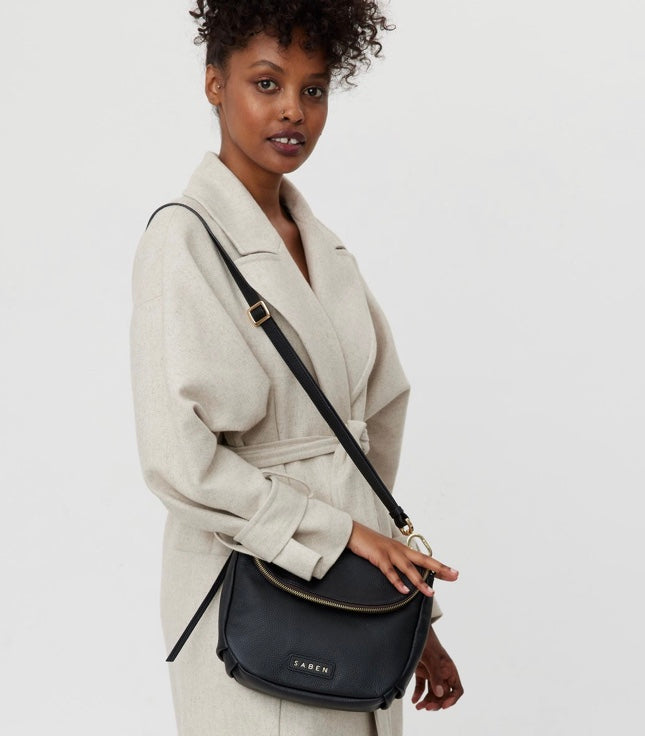 SABEN Fifi Crossbody Bag - Black Apparel > Women > Accessories > Bags & Wallets > Crossbody Bags > Saben Saben