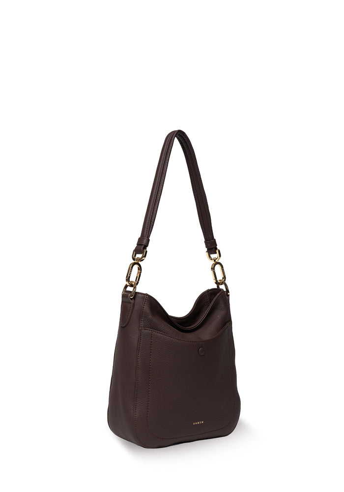 Saben Rosie Shoulder Bag - Cacao Luxe Hyde Boutique