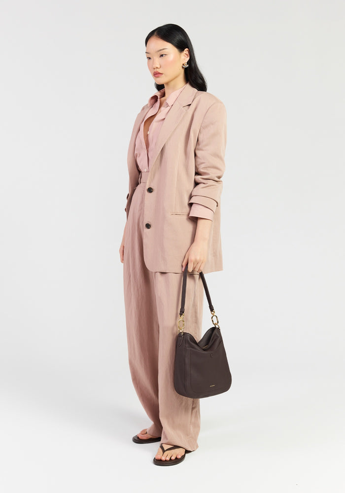 Saben Rosie Shoulder Bag - Cacao Luxe Hyde Boutique