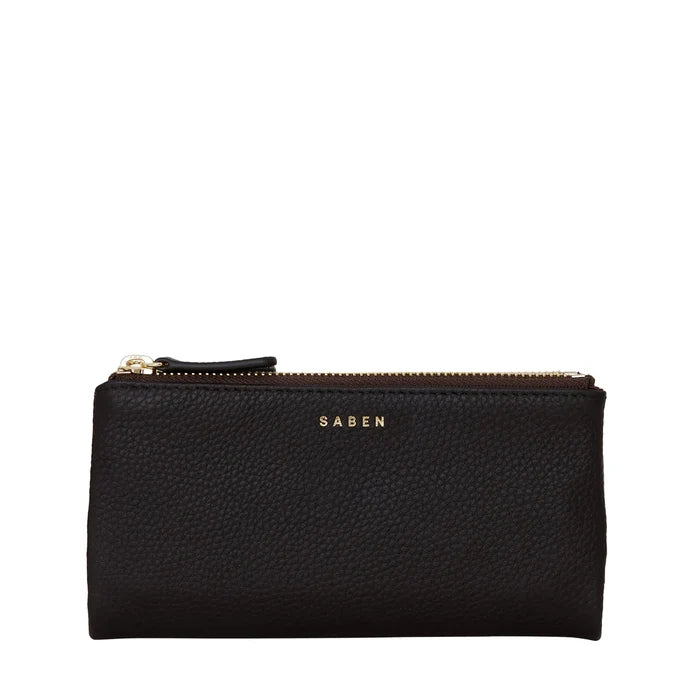 SABEN Sam Wallet - Black Accessories > Women > Accessories > Wallets & Card Holders > Wallets > Saben Mrs Hyde Boutique