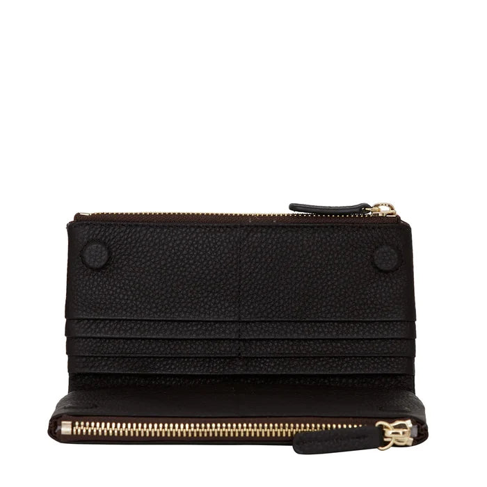 SABEN Sam Wallet - Black Accessories > Women > Accessories > Wallets & Card Holders > Wallets > Saben Mrs Hyde Boutique