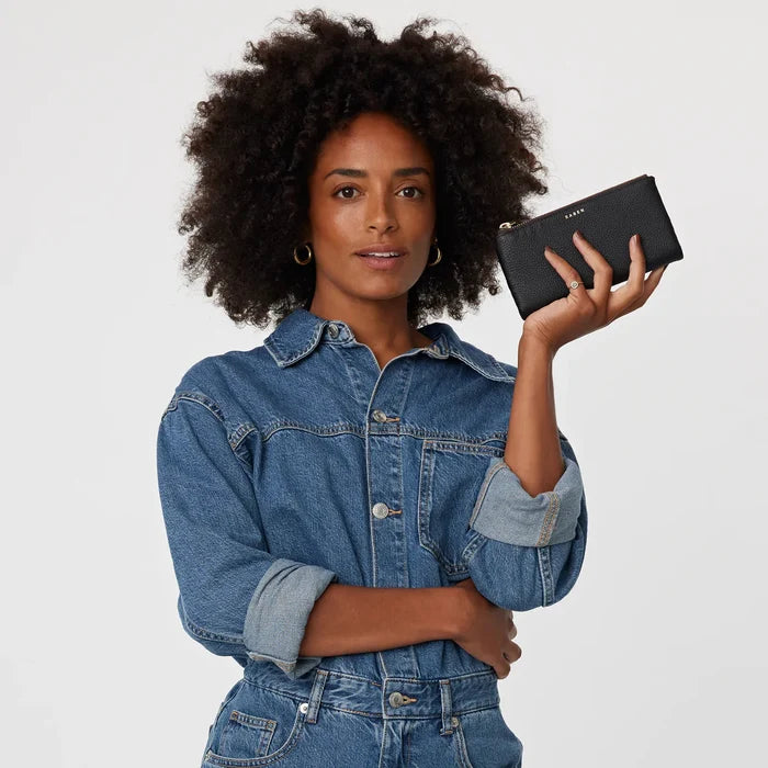 SABEN Sam Wallet - Black Accessories > Women > Accessories > Wallets & Card Holders > Wallets > Saben Mrs Hyde Boutique