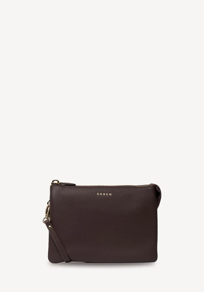 SABEN Tillys Big Sis Crossbody - Cacao Accessories > Women > Accessories > Bags & Handbags > Crossbody Bags > Saben Hyde Boutique