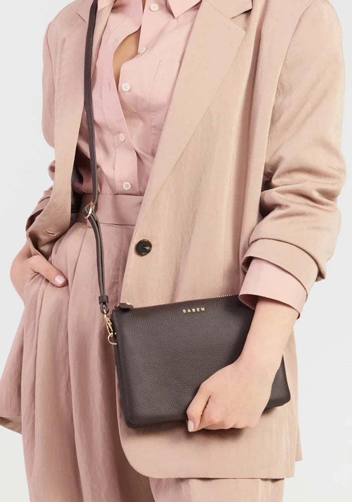 SABEN Tillys Big Sis Crossbody - Cacao Accessories > Women > Accessories > Bags & Handbags > Crossbody Bags > Saben Hyde Boutique