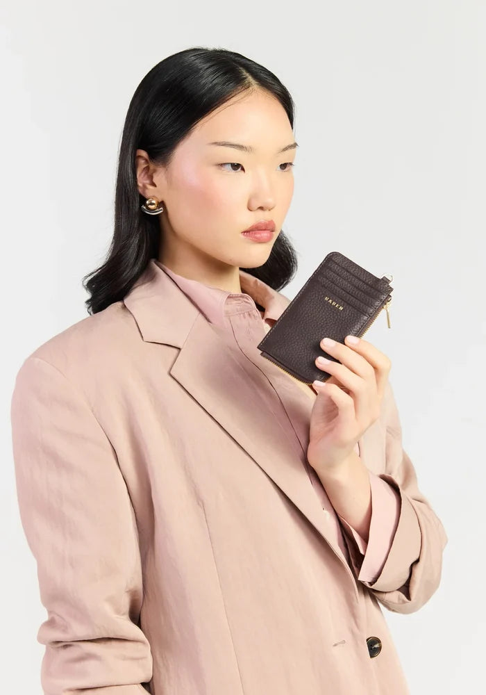 Saben Winona Card Holder - Cacao Hyde Boutique