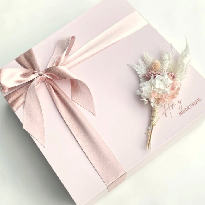 *SECONDS* Matte Pink Gift Box - Standard Size - Bridesmaid Boxes
