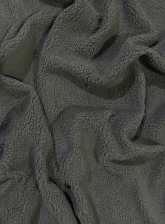 Sherpa Faux Fur Fabric / White / Sold By The Yard