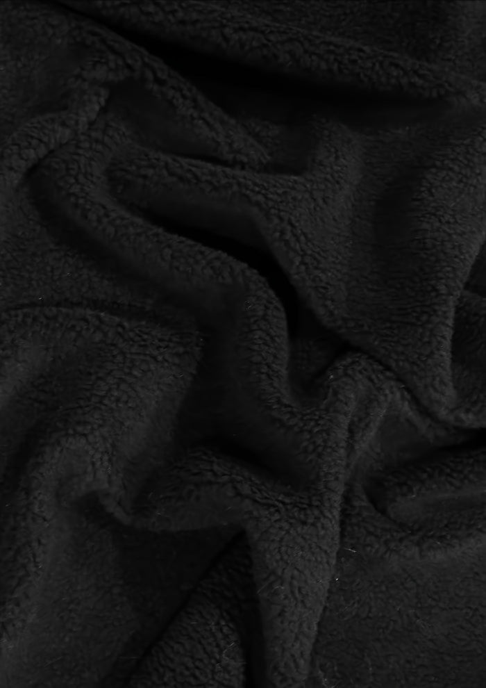 Sherpa Faux Fur Fabric / White / Sold By The Yard