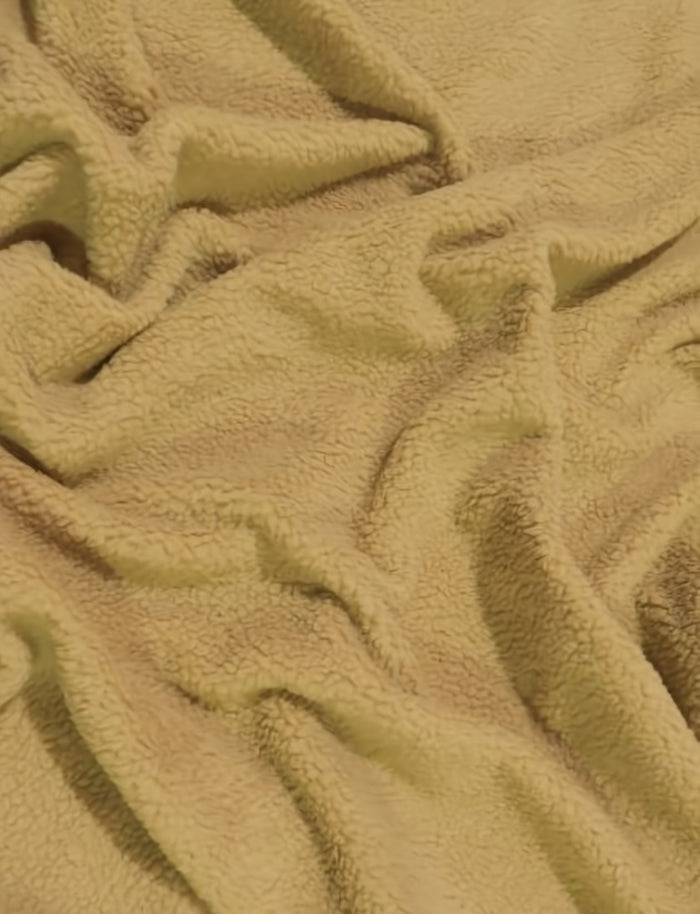 Sherpa Faux Fur Fabric / White / Sold By The Yard