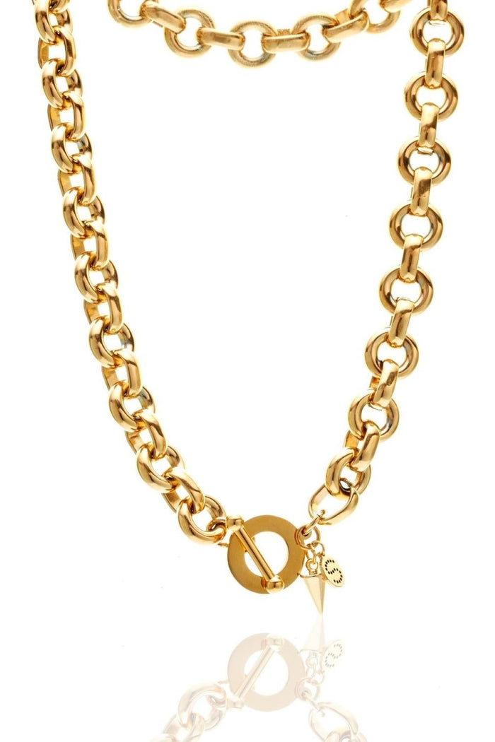 Silk & Steel Heirloom Necklace - Gold Apparel > Women > Accessories > Jewellery > Necklaces > Silk & Steel Hyde Boutique
