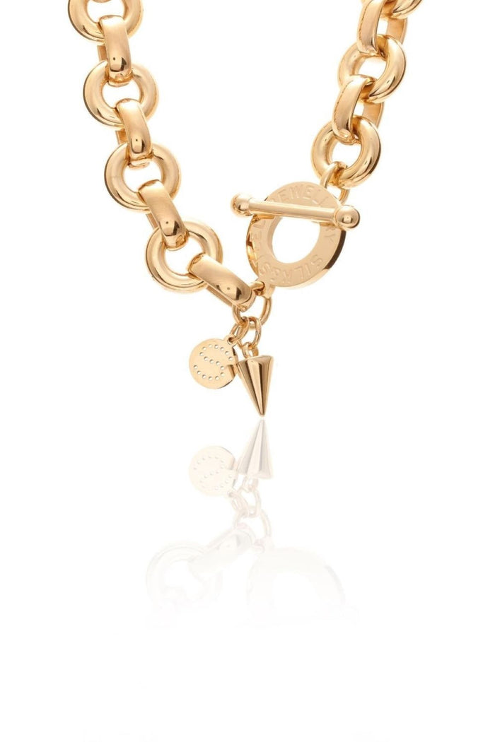 Silk & Steel Heirloom Necklace - Gold Apparel > Women > Accessories > Jewellery > Necklaces > Silk & Steel Hyde Boutique