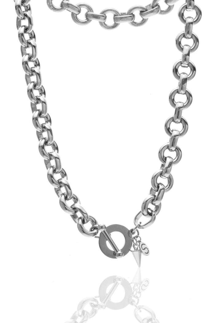 Silk & Steel Heirloom Necklace - Silver Accessories > Women > Jewellery > Necklaces > Pendants & Necklaces > Silk & Steel Hyde Boutique