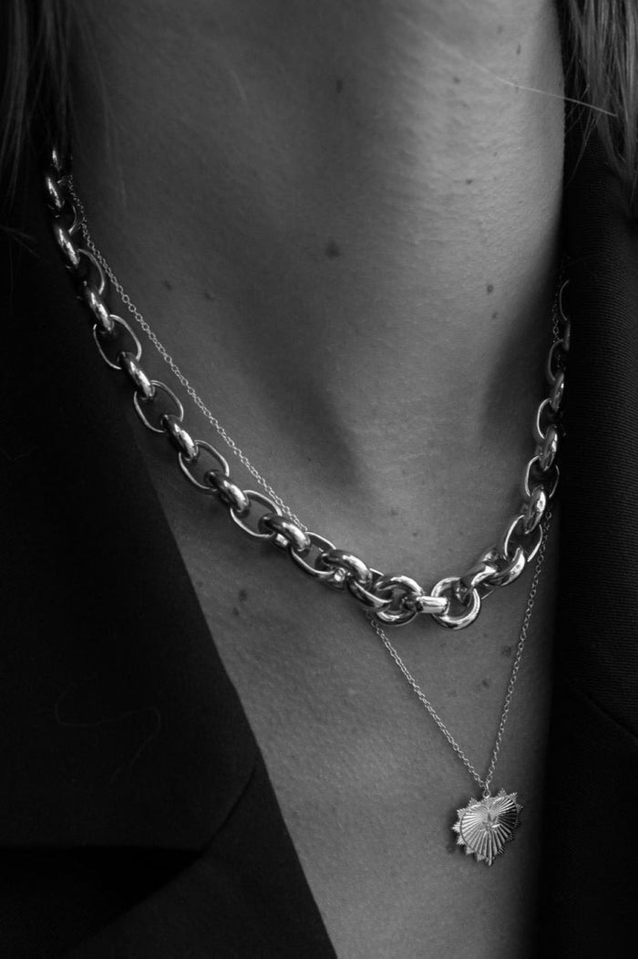 Silk & Steel Heirloom Necklace - Silver Accessories > Women > Jewellery > Necklaces > Pendants & Necklaces > Silk & Steel Hyde Boutique