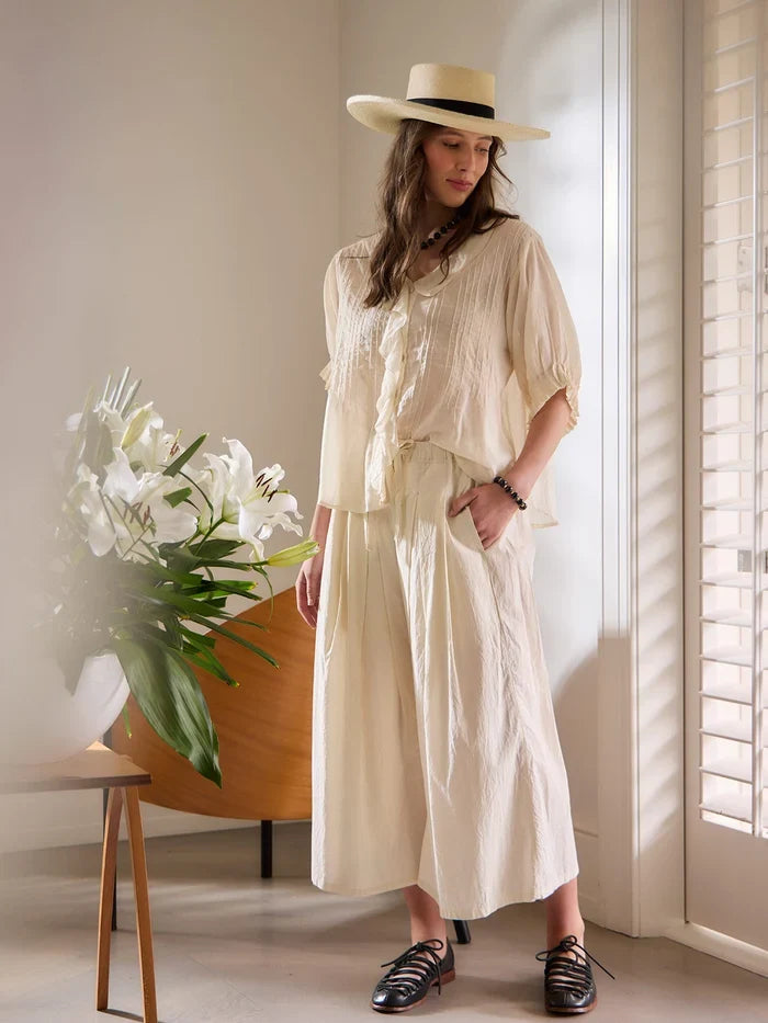 Sills Elodie Blouse - Chalk