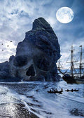 DoorFoto Door Cover Skull Island