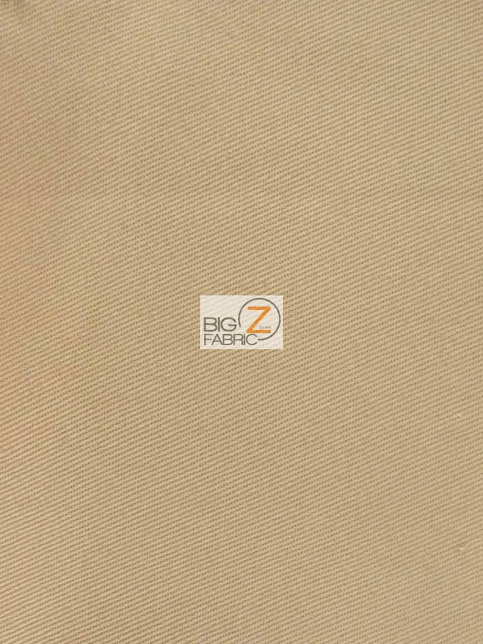 Solid 100% Cotton Twill Fabric / Khaki / Sold By The Yard||color:Khaki