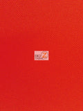 Solid Canvas Outdoor Waterproof PVC Backing Fabric / Red / Sold By The Yard Closeout!!!