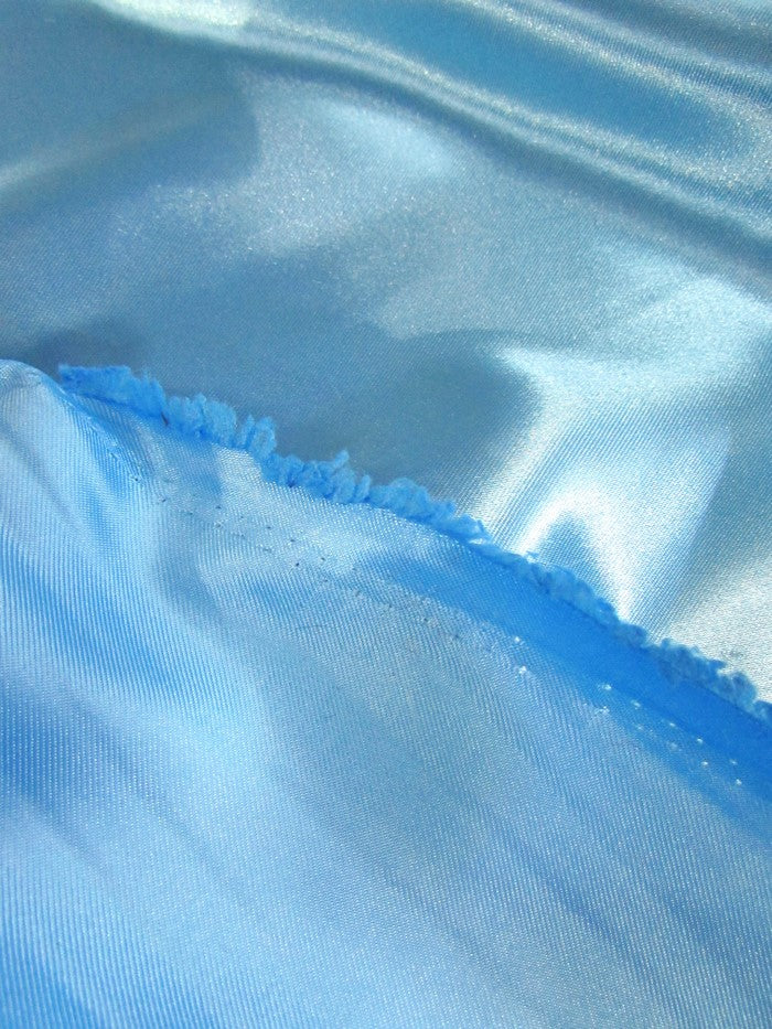 Solid Medium Weight Shiny Satin Fabric / Olive