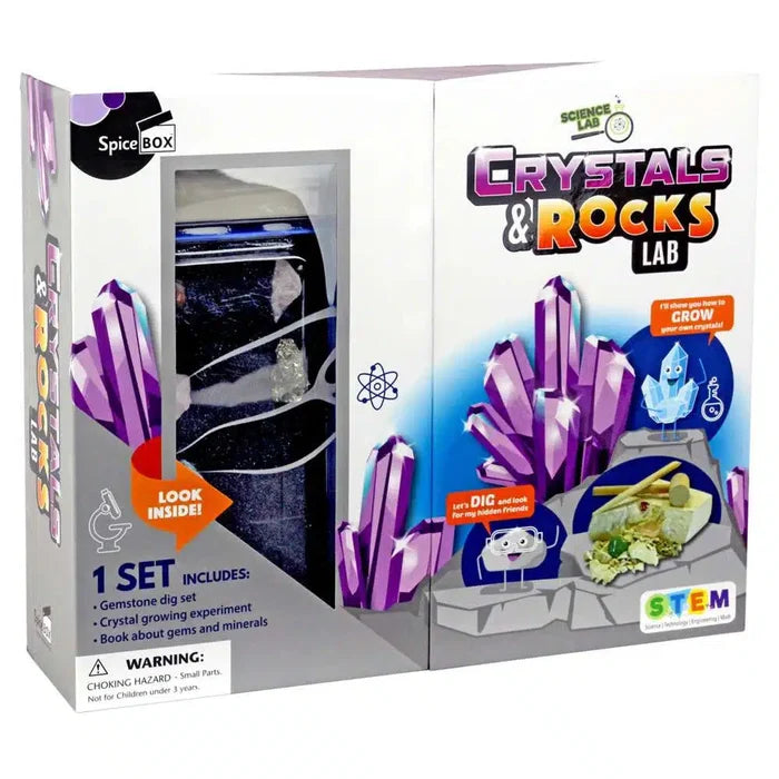 Spice Box Science Lab Crystals & Rocks Set