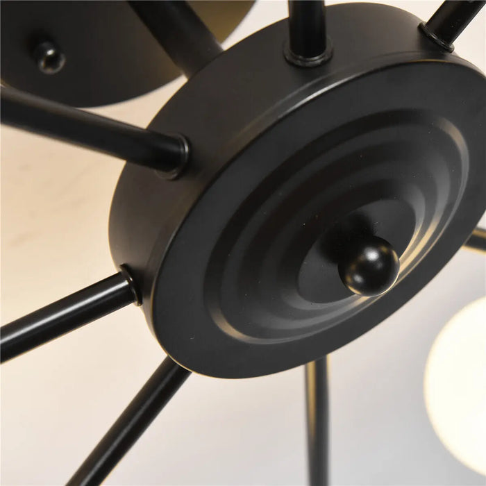Spiral Sputnik Dining Room Chandelier Canva Home