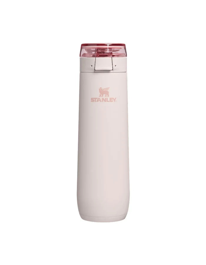 Stanely The Flowstate Spring Bottle 20oz - Rose Quartz Home & Living > Drinkware > Tumblers & Travel Mugs > Travel Mugs > Stanley Hyde Boutique