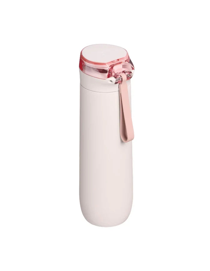 Stanely The Flowstate Spring Bottle 20oz - Rose Quartz Home & Living > Drinkware > Tumblers & Travel Mugs > Travel Mugs > Stanley Hyde Boutique