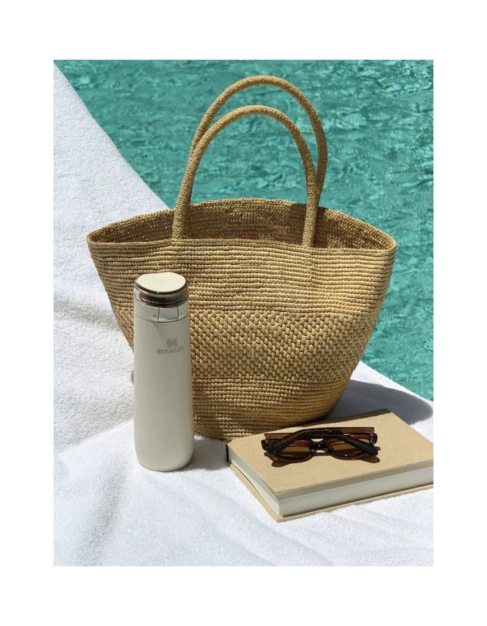 Stanely The Flowstate Spring Bottle 20oz - Rose Quartz Home & Living > Drinkware > Tumblers & Travel Mugs > Travel Mugs > Stanley Hyde Boutique