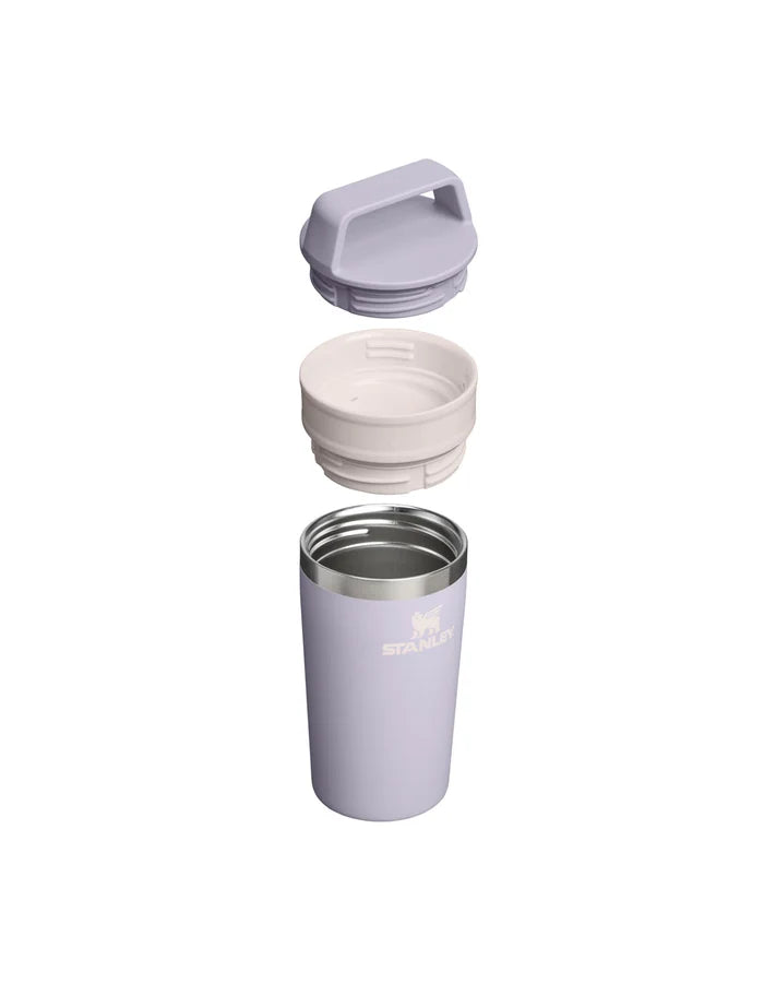 STANLEY THE CAFÉ-TO-GO TRAVEL MUG | 12 OZ Purple Dust Home & Living > Drinkware > Tumblers & Travel Mugs > Travel Mugs > Stanley Hyde Boutique