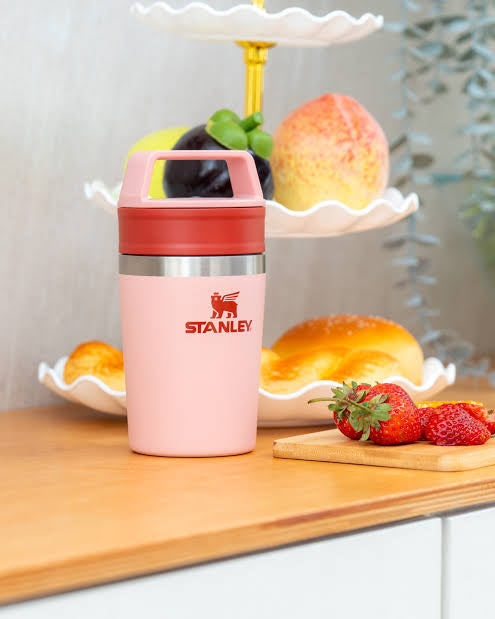 STANLEY THE CAFÉ-TO-GO TRAVEL MUG | 8 OZ Peach Rose Hyde Boutique
