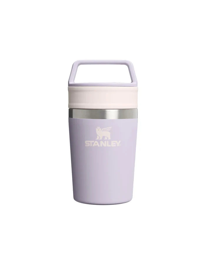 STANLEY THE CAFÉ-TO-GO TRAVEL MUG | 8 OZ Purple Dust Home & Living > Drinkware > Tumblers & Travel Mugs > Travel Mugs > Stanley Hyde Boutique