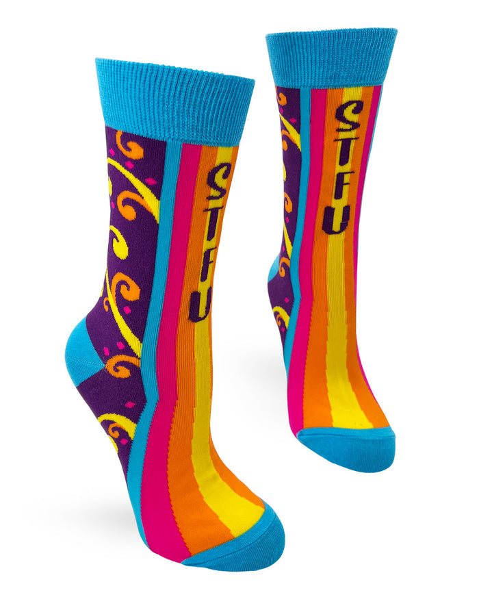 STFU Ladies' Novelty Crew Socks