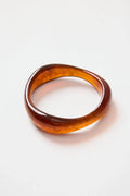 Stories Be Told Brown Resin Bangle Hyde Boutique
