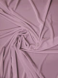 Stretch Velvet Velour Spandex 360 Grams Costume Fabric / Mauve / Sold By The Yard