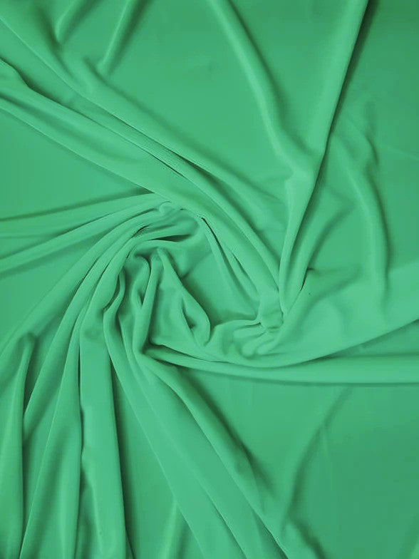 Stretch Velvet Velour Spandex 360 Grams Costume Fabric / Mint / Sold By The Yard
