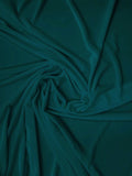 Stretch Velvet Velour Spandex 360 Grams Costume Fabric / Teal / Sold By The Yard