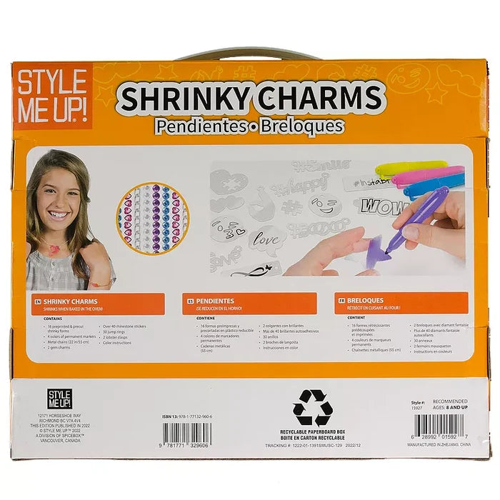 Style Me Up Shrinky Charms Kit
