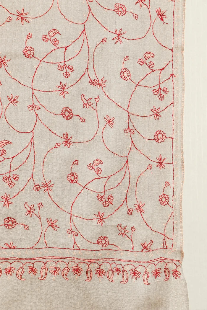 Sui Jaal Stole – Lightweight Net-Pattern Stole