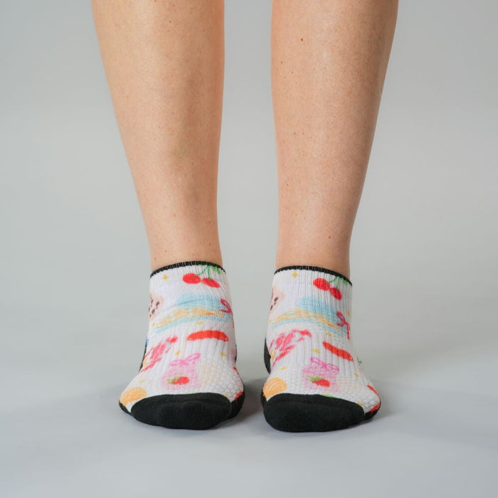 Summer Picnic Ankle Compression Socks 5-Pack Bundle