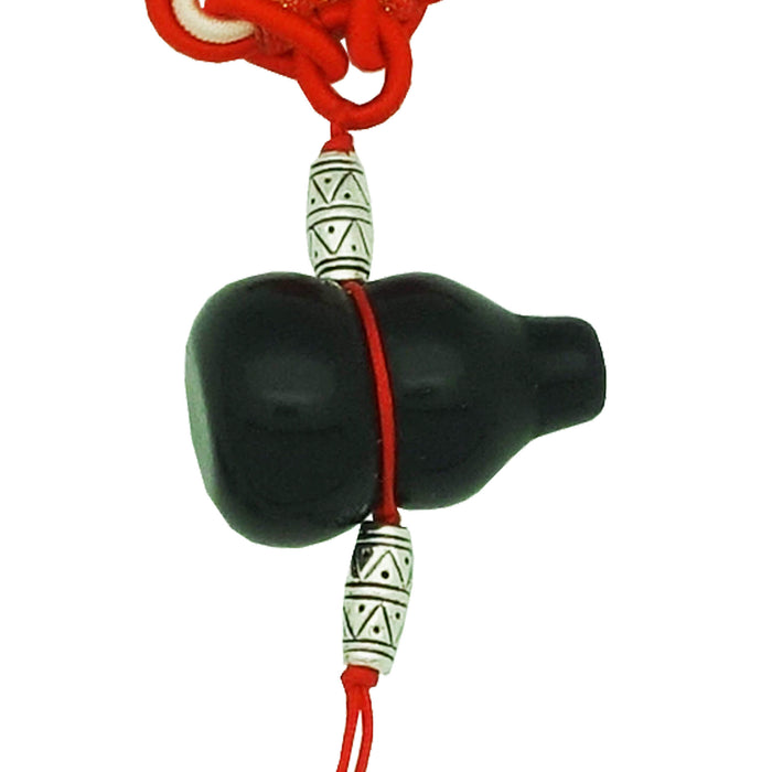 Superior Wulou Made of Rainbow Obsidian w/ "Third Eye"